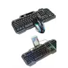 RGB Işıklı Gaming Oyuncu Klavye Q Klavye Mouse Hediyeli