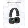 Rgb Işıklı Katlanabilir Bluetooth 5.3 Kulak Üstü Kulaklık