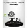 Ritme Duyarlı LED Disko Topu – Renkli Işık Gösterili Parti Lambası