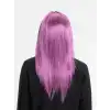 Rose Pembe Düz Kesim Peruk