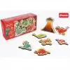 Rossie Mıknatıslı Ahşap Dinozorlar