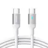 S-A10 100W TYPE C-TYPE C CABLE 1.2M WHITE