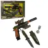 S00004308 ASKER SİLAH SET BIÇAK/SİLAH IŞIK/SES 6PR