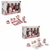 S00004939 METAL ÇAY SETİ ÇİÇEK 12PRÇ -SUN