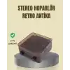 Saatli Gece Işıklı Hoparlör – Modern Ve Vintage Tasarım