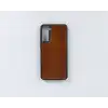 Samsung Galaxy S21 FE Uyumlu Deri Cüzdanlı Kılıf RST2EF Taba