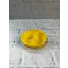 Sarı Çerezlik Kase Seti 4 Adet 3x12 Cm