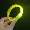 Sarı Led Işıklı Baskı Yapılabilen Pilli Bileklik Bilezik