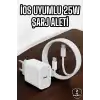 Şarj Aleti İOS 15/15 Pro Max Uyumlu Şarj Adaptörü ve Kablosu