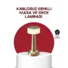 Şarj Edilebilir LED Masa Lambası – USB Girişli, Metal Yapı