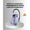 Şarjlı Kablosuz Hava Pompası – 150 PSI Basınç, LED Ekran ve 6000mAh Batarya
