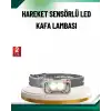 Şarjlı Wave Sensörlü LED Kafa Feneri Outdoor Kullanım
