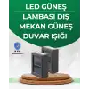 Şeffaf Abajurlu Duvar Tipi Solar Işık