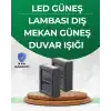 Şeffaf Abajurlu Duvar Tipi Solar Işık