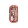Şeffaf Kablosuz Mouse Bluetooth Bağlantılı Sessiz Tıklama