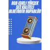 Şeffaf Mecha Taşınabilir Bluetooth Hoparlör Kablosuz Yüksek Ses Kaliteli