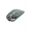 Şeffaf Tasarımlı Bluetooth Kablosuz Mouse Pilli Kullanım