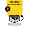 SENSÖRLÜ GÜNEŞ ENERJİLİ DUVAR LAMBASI
