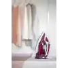 Seramik Tabanlı Kırmızı 2200 Watt Şok Buharlı Ütü