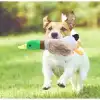 Sesli Ördek Şekilli Peluş Köpek Oyuncağı