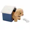 Sesli ve Hareketli Kulübeli Sevimli Peluş Köpek