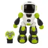 Sesli ve Işıklı Uzaktan Kumandalı Programlanabilir Robot