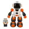 Sesli ve Işıklı Uzaktan Kumandalı Programlanabilir Robot