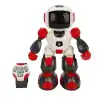 Sesli ve Işıklı Uzaktan Kumandalı Programlanabilir Robot