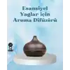 Sessiz Çalışan Aromaterapi Difüzörü – 4 Zaman Ayarlı, 7 Renkli Işık Seçeneği