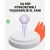 Sessiz Çalışan Şarjlı Su Buharlı Portatif Vantilatör