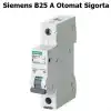 Sıemens B25 Sigorta Bx40