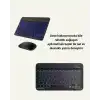 Şık ve Sessiz Tasarımlı Işıklı Klavye Mouse Seti – Şarjlı, Wireless