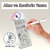 Silikon Figürlü Manyetik Mini Yazı Tahtası 5,5 - 14 cm