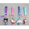 Silikon Kuromi, Hello Kitty, My Melody Anahtarlık