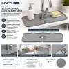 Silikon Lavabo Musluk Matı 36cm Bx40
