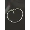 Silindir Zincir Çelik Bileklik