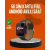 SIM Kartlı Akıllı Saat AMOLED Ekran Android Sistem