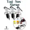 Şişe Tıpa Dağıtıcı Akış Seti 3lü BiancoLilla Design