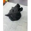 Siyah Ayı Figürü Duvar Dekoru Asılabilir Hediyelik Heykel 25x19 Cm (kopya)