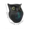 Siyah Bluetooth Hoporlör Baykuş Speaker Bluetooth 5.0 Bağlantılı