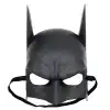 Siyah Çocuk Batman Maskesi Lastikli