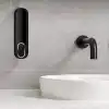 Siyah Duvara Monte Sıv Sabunluk Dispenser 300 ml