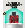 Siyah Kaymaz Teknolojili El ve Ayak Bakım Seti