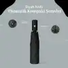 Siyah Kılıflı Otomatik Kompakt Şemsiye