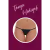 Siyah Kısa Tül Gecelik TM1227G