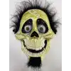 Siyah Peluş Saçlı Coco Hector Rivera Maskesi 25x23 cm