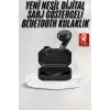 Siyah Profesyonel  Kulaklık Hd Mikrofonlu Çağrı Cevaplayabilen