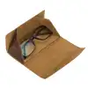 Smart Glass Deri Gözlük Kılıfı TN2 Taba