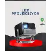 Smart Projector Android TV Dolby Sesli WiFi Bluetooth
