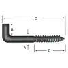 Şofben Çivisi No 2 / 5.8x60 - 100 Adet